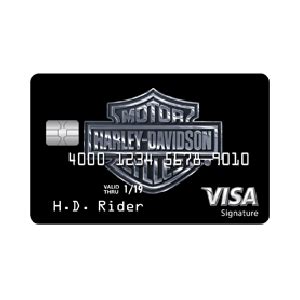 The Harley-Davidson Visa Mobile app is free to download. Your mobile