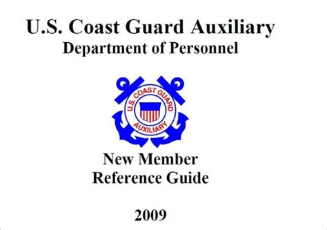 Us coast guard auxiliary new member reference guide. - 310 mustang skid steer service manual.