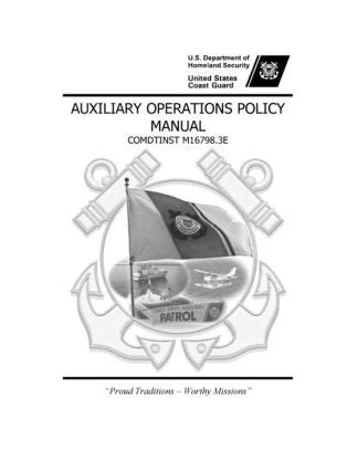 Us coast guard manual auxiliary ops policy manual. - Epson stylus pro 9600 technical manual.