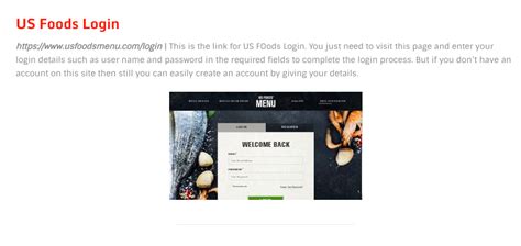Us foods employee login hr cafe. Things To Know About Us foods employee login hr cafe. 