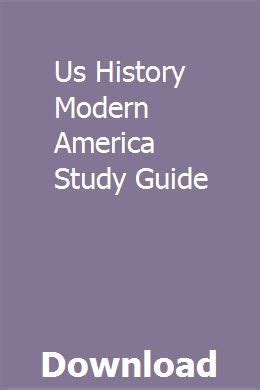 Us history modern america study guide. - Cummings onan 140 elite repair manual.