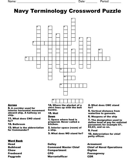 The Crossword Solver found 30 answers to "A petty officer in the US Navy", 6 letters crossword clue. The Crossword Solver finds answers to classic crosswords and cryptic crossword puzzles. Enter the length or pattern for better results. Click the answer to find similar crossword clues . Enter a Crossword Clue. A clue is required. Sort by Length.
