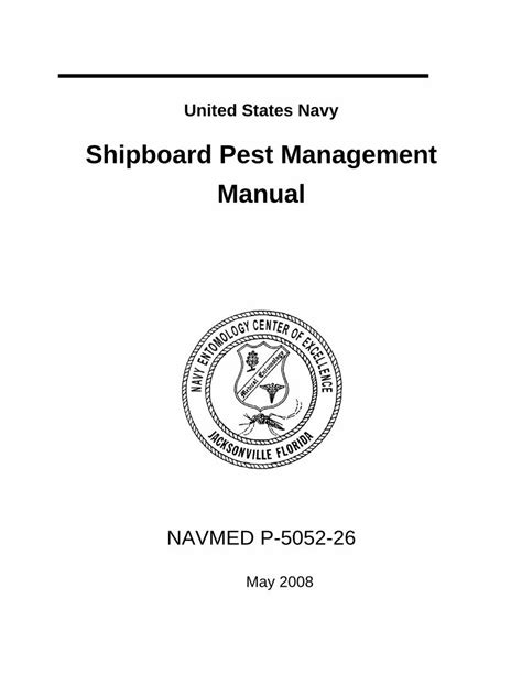Us navy shipboard pest control manual by navy us 2013 07 14 paperback. - 2002 ford thunderbird service repair shop manual set.