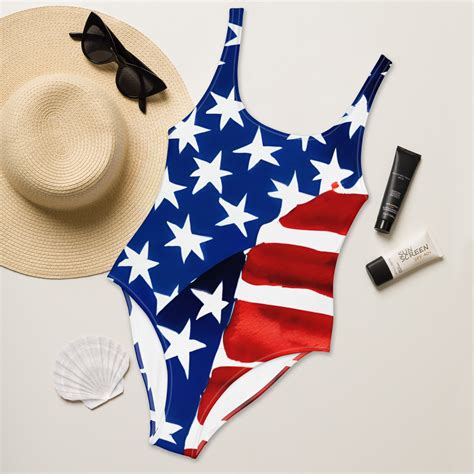 Usa Flag One Piece - Etsy