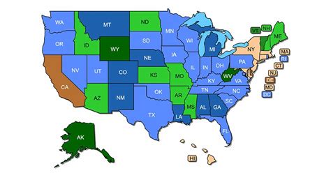 Vermont Concealed Carry Reciprocity Map & Gun Laws. Vie