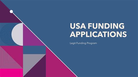 Usa funding applications. Things To Know About Usa funding applications. 