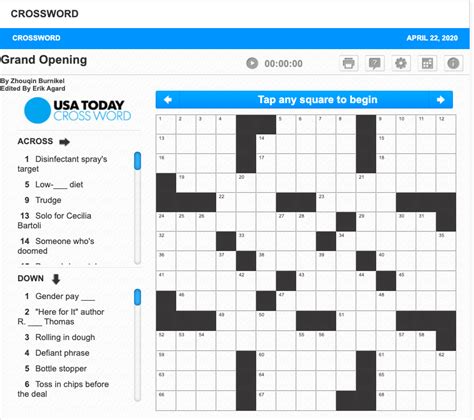 Puzzle solutions for Thursday, March 21, 2024. USA TODAY. Note: M
