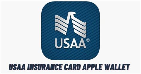 Usaa Insurance Apple Wallet