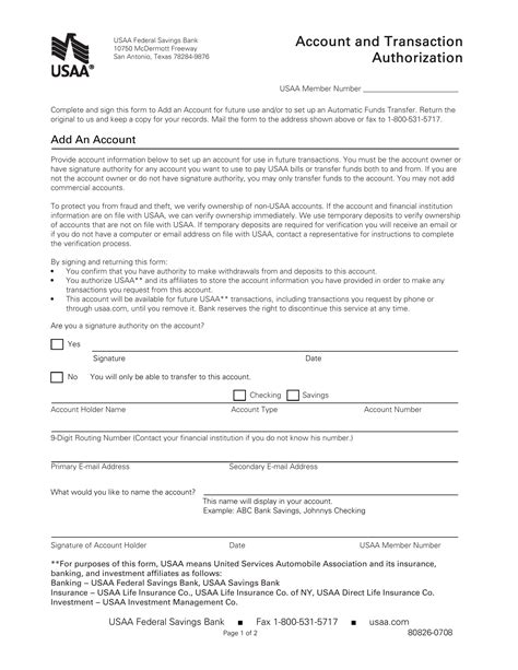 USAA Direct Deposit Authorization Form. Establish ampere great quality document available! ... PDF . 4.7 Stars | 49 Ratings . 1,765 Downloads. Updated May 31, 2022. The .... 