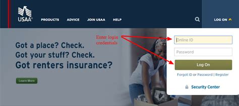 Usaa insurance log in. USAA 