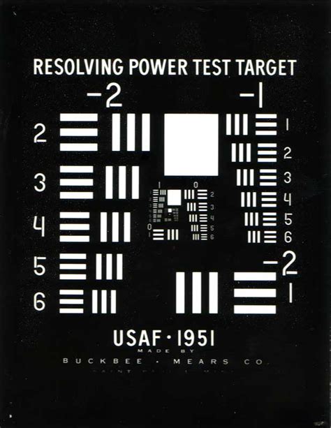 Usaf 1951 Test Chart Download A Visual Reference of Charts Chart Master