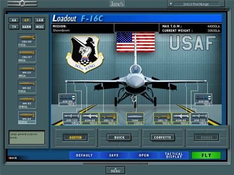 Usaf game. USAF is one of the first flight sims to come bundled with built in speech recognition. This means if you have a microphone and don’t already use a program such as Game Commander, you can use your own voice commands to direct wingmen, change radar modes, activate view systems, or any other game control. 