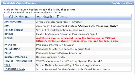Usaf vmpf. Individual deployment information now visible on vMPF. Published May 12, 2008. RANDOLPH AIR FORCE BASE, Texas (AFPN) -- Air Force Personnel Center officials here have taken another step to support Airmen and ensure all members know their air expeditionary force deployment status. Airmen can now access this information … 