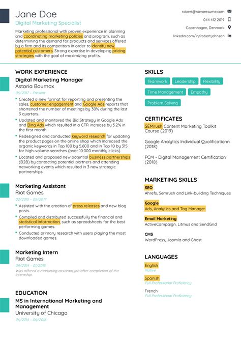 Usage Resume Keywords to Land the Job [880+ Keywords]