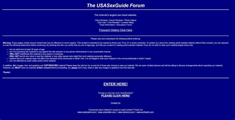  USASexGuide forums have shut down. Archived post. New comments cannot be posted and votes cannot be cast. Anyone could see that a mile away though. Admin2 used to thoroughly brag about how the site was hosted in all these different places and how nothing was in the US and how they were in Argentina. I guess they were truly full of shit. . 