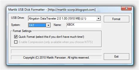 Usb Fatx Formatter V1.3.2 - qleroca