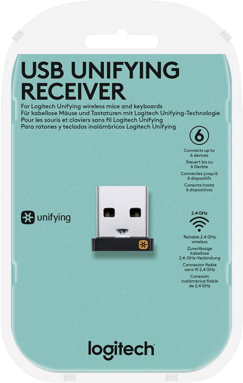 Usb receiver logitech driver.  Begin using right away as no software or driver installation is r...