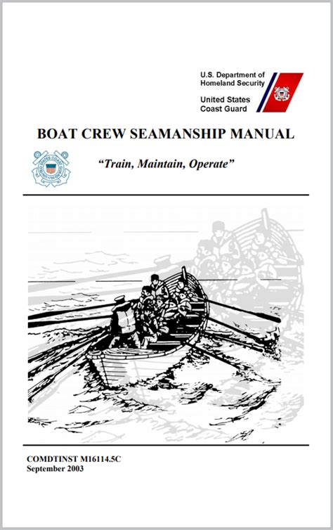 Uscg coast guard manual boat crew seamanship manual. - Secret life of bees study guide.
