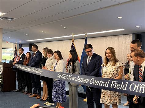 There are three USCIS (United States Citizenship and Immigration Services) offices located in New Jersey. 1. The Newark Field Office is located at 970 Broad Street, Newark, NJ 07102. 2. The Mount Laurel Application Support Center is located at 934 Haddonfield Road, Mount Laurel, NJ 08054. 3.