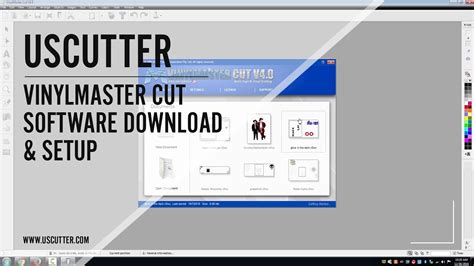 Uscutter vinyl cutter software.  Learn setup, operation, design tips, mainten...