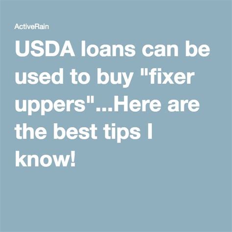 Usda fixer upper loan. Things To Know About Usda fixer upper loan. 