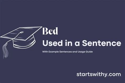 Use "bed" in a sentence - TranslateEN.com