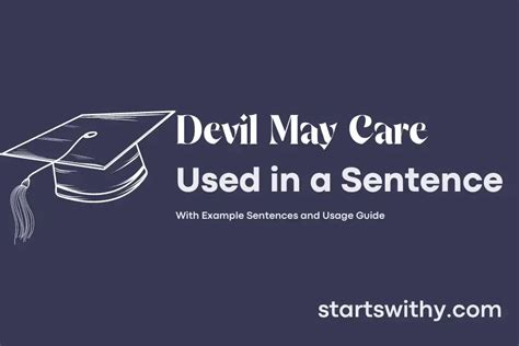 Use "devil-may-care" in a sentence "devil-may-care" sentence …