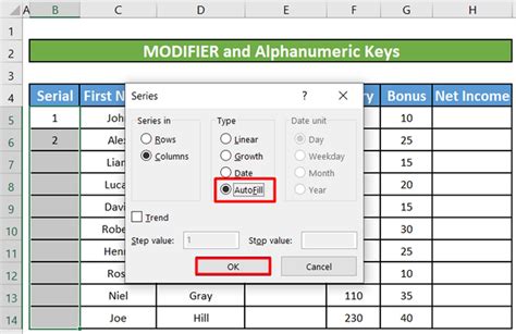 Use Excel s Fill Down Command With Shortcut Keys