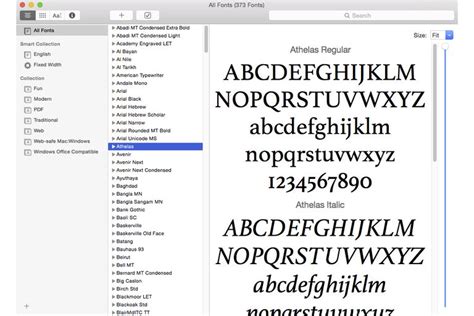 Use Font Book to Install and Delete Fonts on Your Mac