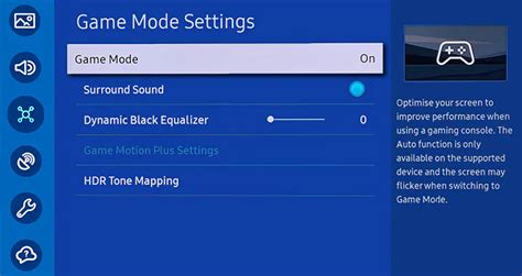 Use Game Mode on your Samsung Smart TV