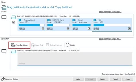 Use Macrium Reflect to backup a partition or the drive