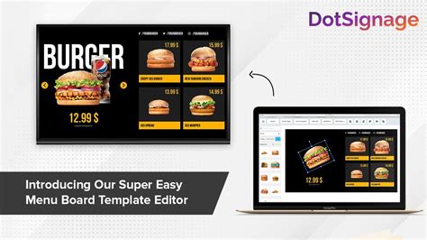 Use PowerPoint templates to create a digital menu board YouTube