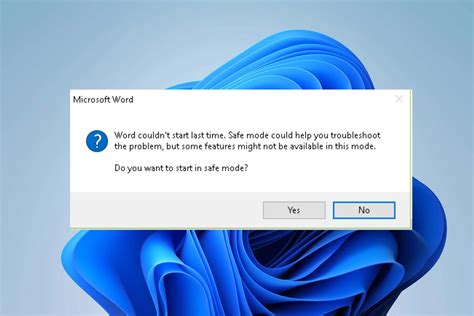 Use Safe Mode to Diagnose Microsoft Word Startup Issues