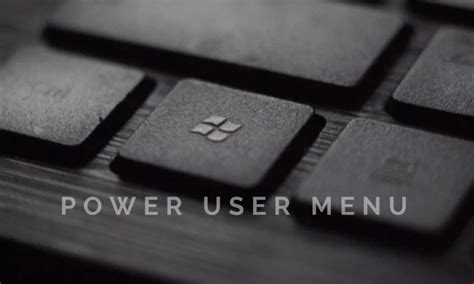 Use Windows Like a Pro With the Power User Menu