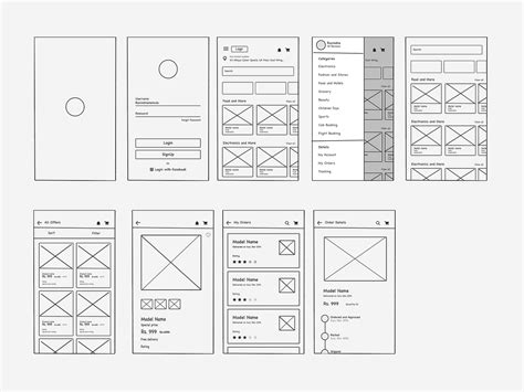 Use Wireframe Templates To Design Websites And Mobile Apps