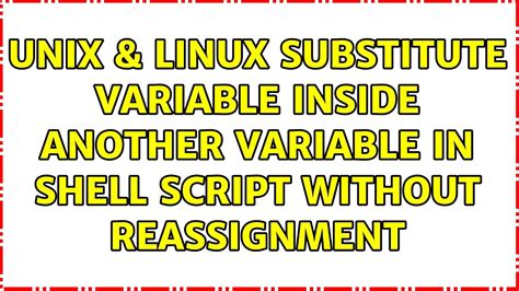 Use a variable reference "inside" another variable - Unix