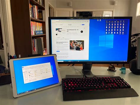 Use ipad as second monitor windows 10. 28 May 2021 ... How to use iPad as a Second Monitor [SideCar] The first video in a new series designed to show you how to get the most from your gear as ... 