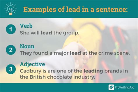 Use lead in a sentence