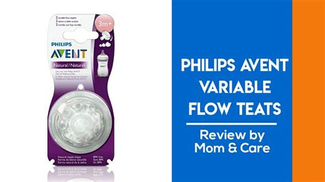 Use of Philips Avent Natural Variable Flow YouTube