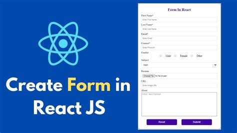 Use react form