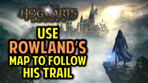Use Rowland's map to follow his trail. 