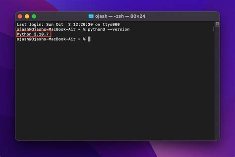 Use specific python version mac. 12 to 3.  So, for each directory where you need a spe...