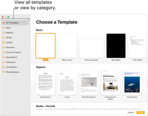 Use templates in Pages on Mac Apple Support