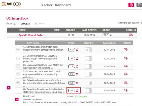 Use the Teacher Dashboard – Support Center