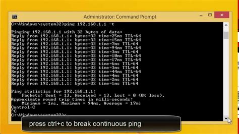 Use the ping command to troubleshoot network connections