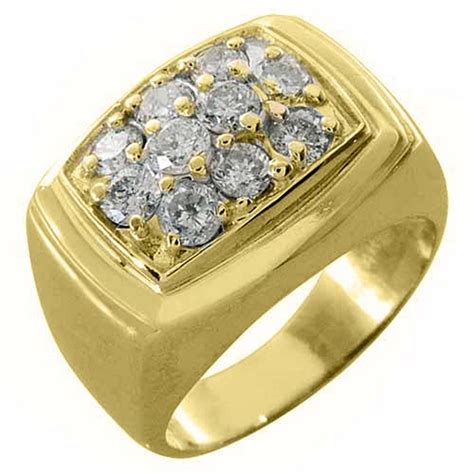 Used 14k Gold Mens Ring, FREE delivery Tue, Jan 9 +5 colors/patterns.