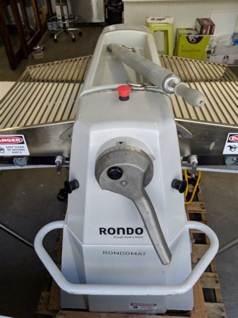 Used Rondo: owners manual - SIGMA Equipment