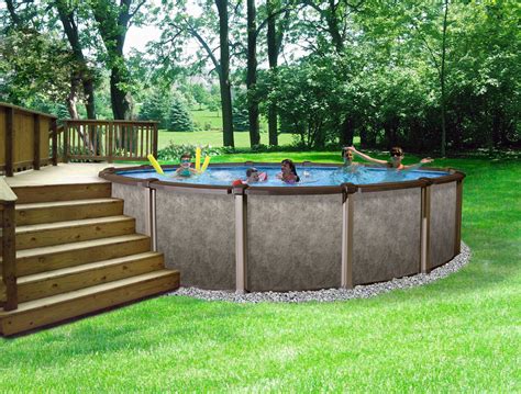 A semi above-ground pool is a hybrid between an above-ground pool and an in-ground pool. While it can start out as an above-ground pool, this doesn’t make it one, and since it’s only partially in-ground it’s not quite there either. There are probably more options for this type of pool than the other types, more than just gauge of the .... 