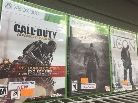 Used and New Video Games in Greenpoint Mall, Houston - Game World …