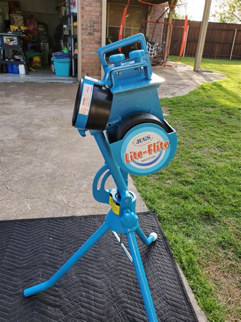 Used baseball pitching machine. Machine Type: Required 110V (U.S.) 110V (U.S.) With Cart. 220V (Overseas) 220V (Overseas) With Cart. $2,395.00. Up to 60 months of financing available >. QTY. 0 units. The NEW JUGS CHANGEUP Super Softball Pitching Machine's Changeup feature and higher speed range is designed for the advanced player whose skills demand practicing at game-like ... 